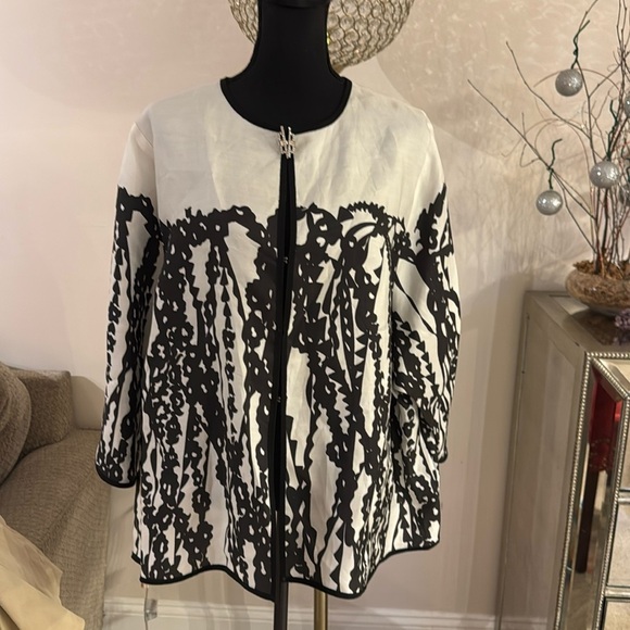 ESCADA silk evening jacket size XL - Picture 1 of 4